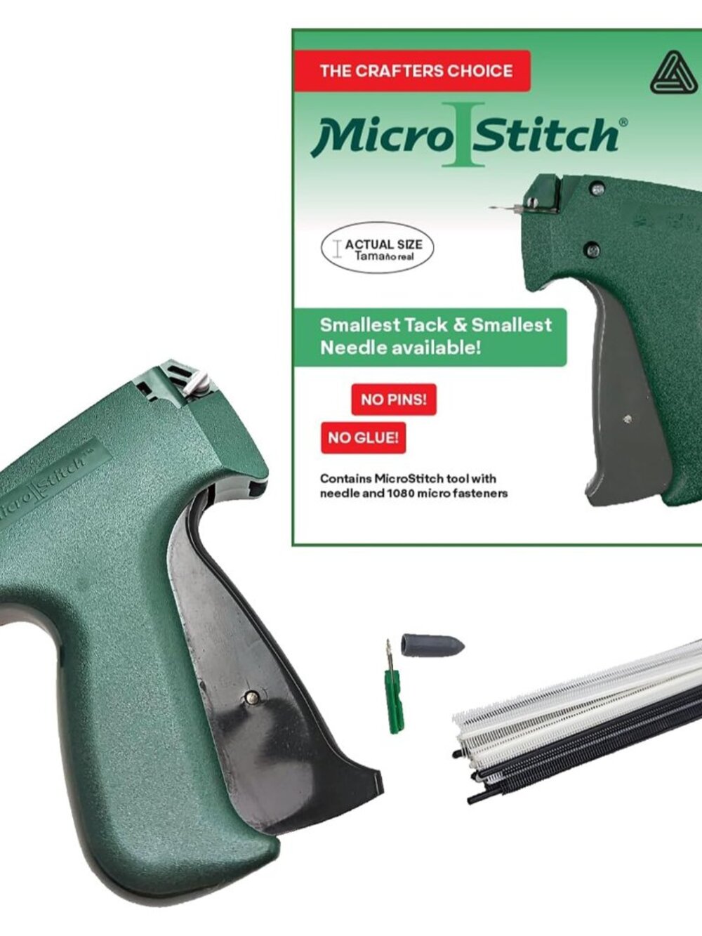 All‑in‑One Tagging Gun Kit – Ultra‑Fine Needle Tagger with Black/White & Color F